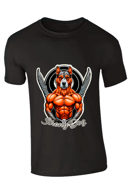 🔥Camiseta StrongDog | Para Amantes de los Perros y el Fitness | Unisex y Veraniega