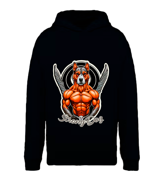 ⛄Sudadera Oversize Unisex Strong Dog | Para Amantes de los Perros | Regalo Ideal para Dueños de Mascotas