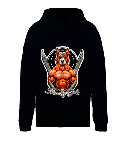 ⛄Sudadera Oversize Unisex Strong Dog | Para Amantes de los Perros | Regalo Ideal para Dueños de Mascotas